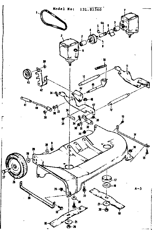 MOWER HOUSING