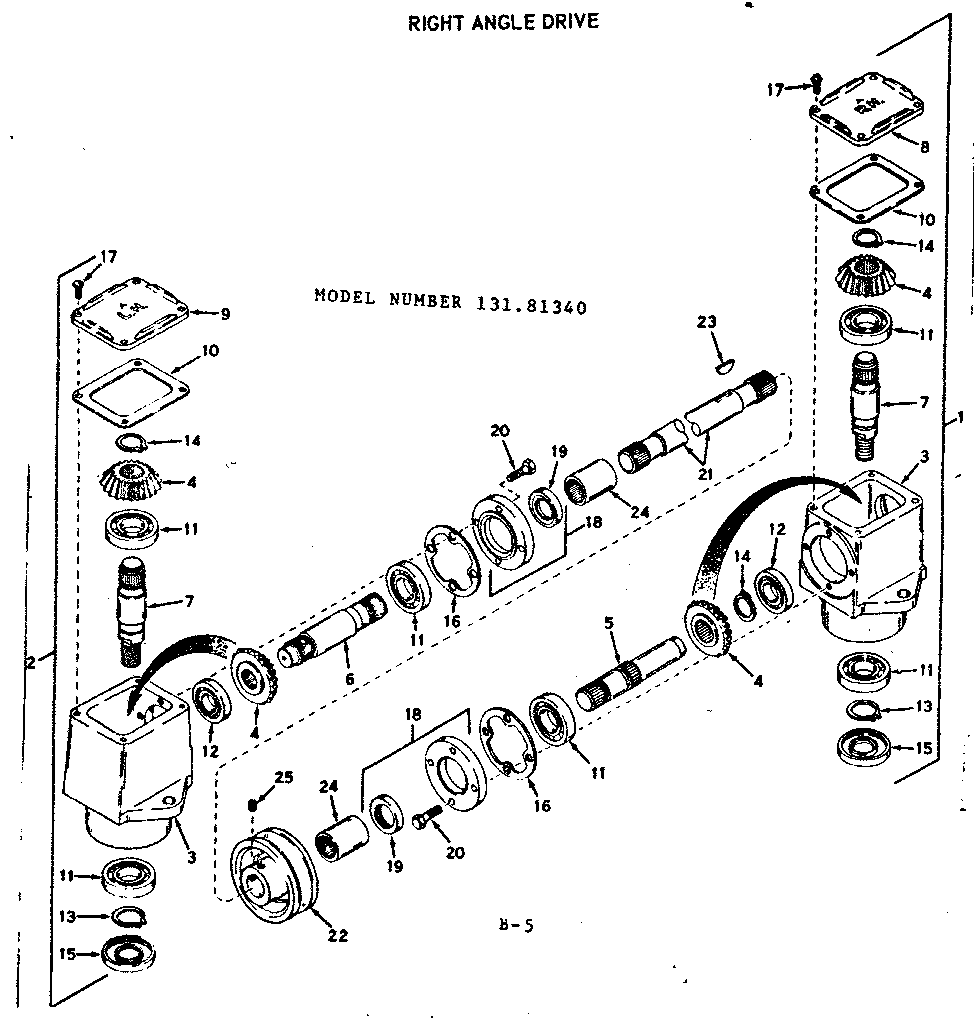 Right angle drive