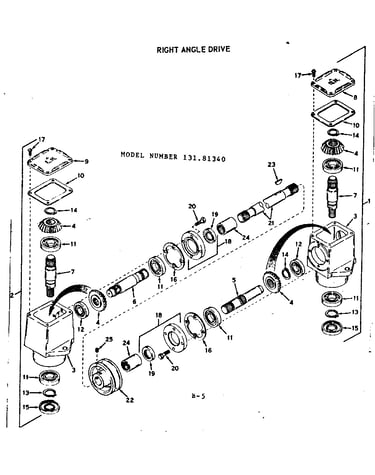 Right angle drive