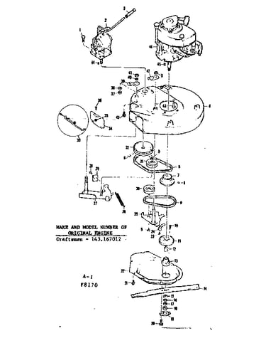 24 in. riding rotary lawnmower