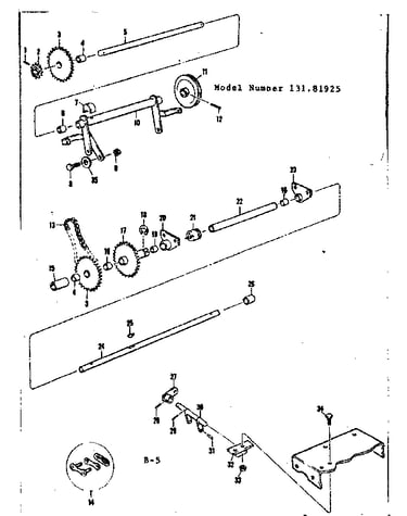 Axle support assembly