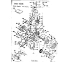 Craftsman 143551172 basic engine diagram
