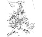 Craftsman 143554052 basic engine diagram
