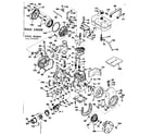 Craftsman 143555052 basic engine diagram