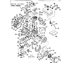 Craftsman 143556212 basic engine diagram