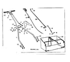 Craftsman 53681992 handle assembly diagram