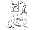Kenmore 116A4855 attachment parts diagram