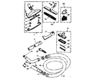 Kenmore 116A4860 attachment parts diagram