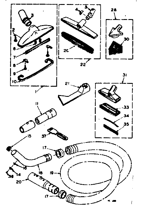 Attachment parts