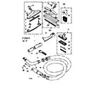 Kenmore A5860 attachment parts diagram