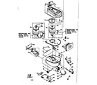 Kenmore 1165666 base assembly diagram