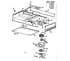 Kenmore 1035476640 hood and blower assembly diagram