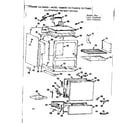 Kenmore 1037316600 body section diagram