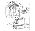 Kenmore 1037326600 body section diagram