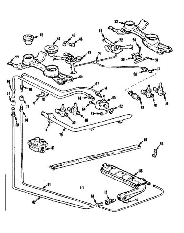 Burner section