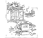 Kenmore 1037346600 body section diagram