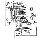 Kenmore 1037385000 body section diagram