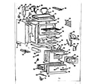 Kenmore 1037405404 body section diagram