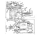 Kenmore 1037426640 body section diagram