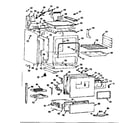 Kenmore 1037466645 body section diagram