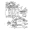 Kenmore 1037506695 body section diagram
