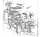 Kenmore 1037664000 body section diagram