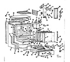 Kenmore 1037726645 body section diagram