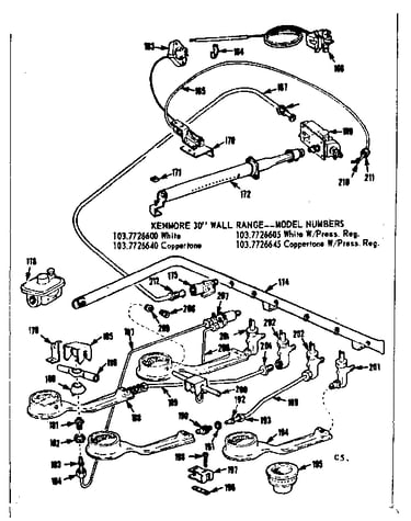 Burner section