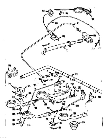 Burner section
