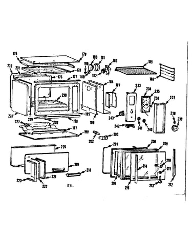 Eye level oven
