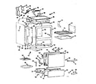 Kenmore 1037766605 body section diagram