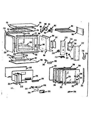 Eye level oven