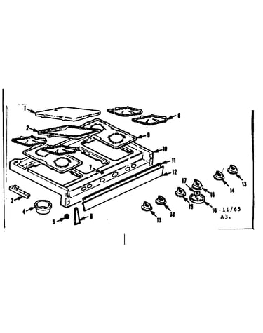 Main top section