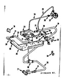 Eye level oven burner