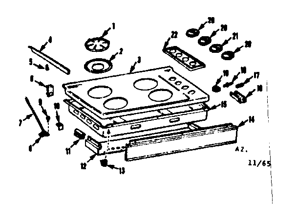 Main top section