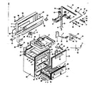 Kenmore 119718509 body section diagram