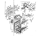 Kenmore 119718600 body section diagram