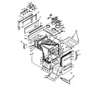 Kenmore 1199226600 body section diagram