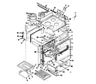 Kenmore 1199446580 body section diagram