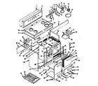 Kenmore 1199606600 body section diagram