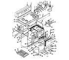 Kenmore 1199616500 body section diagram