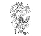Kenmore 1199646500 body section diagram