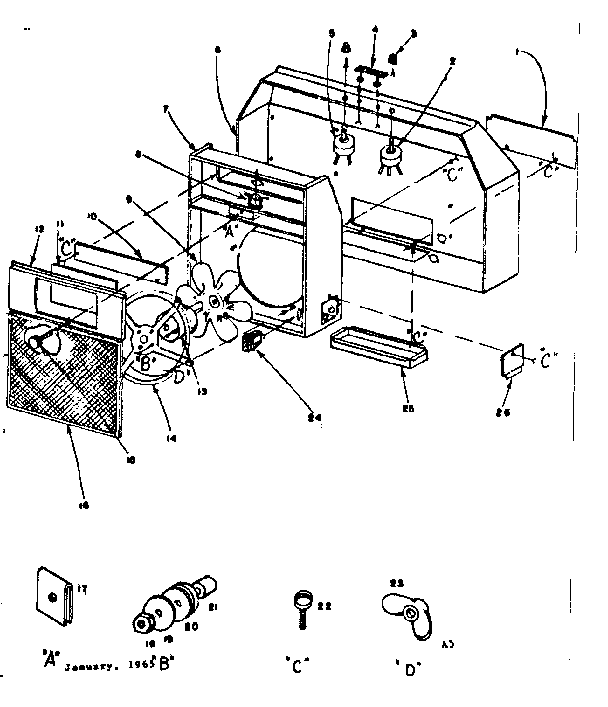 RANGE HOOD ASSEMBLY