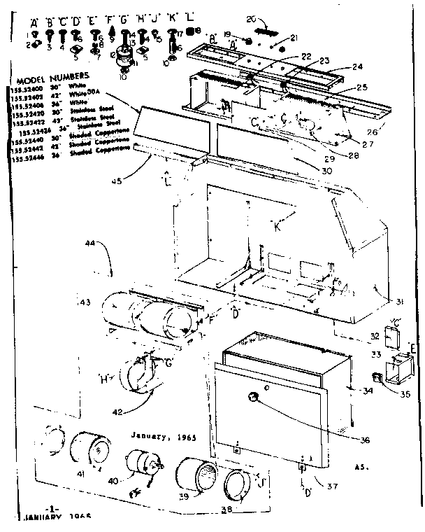 Range hood assembly