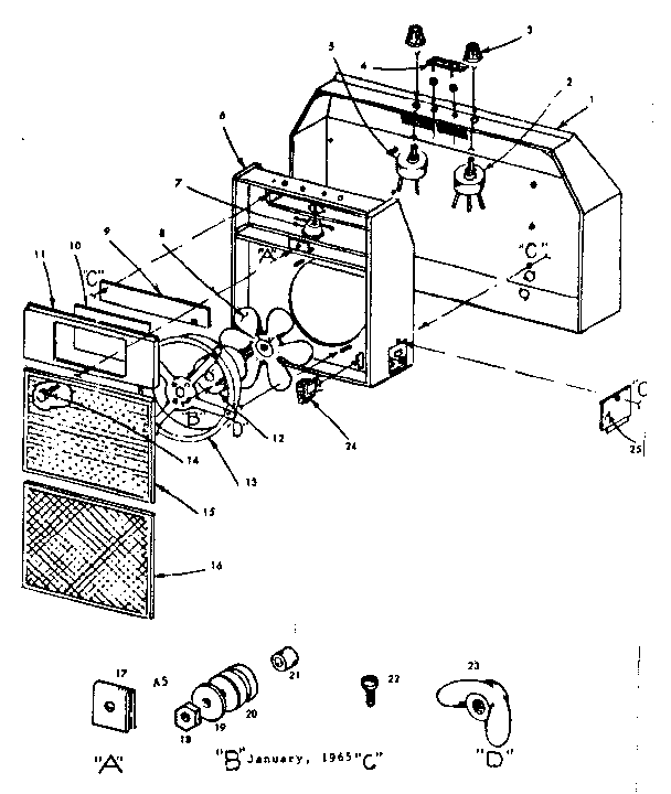 RANGE HOOD ASSEMBLY