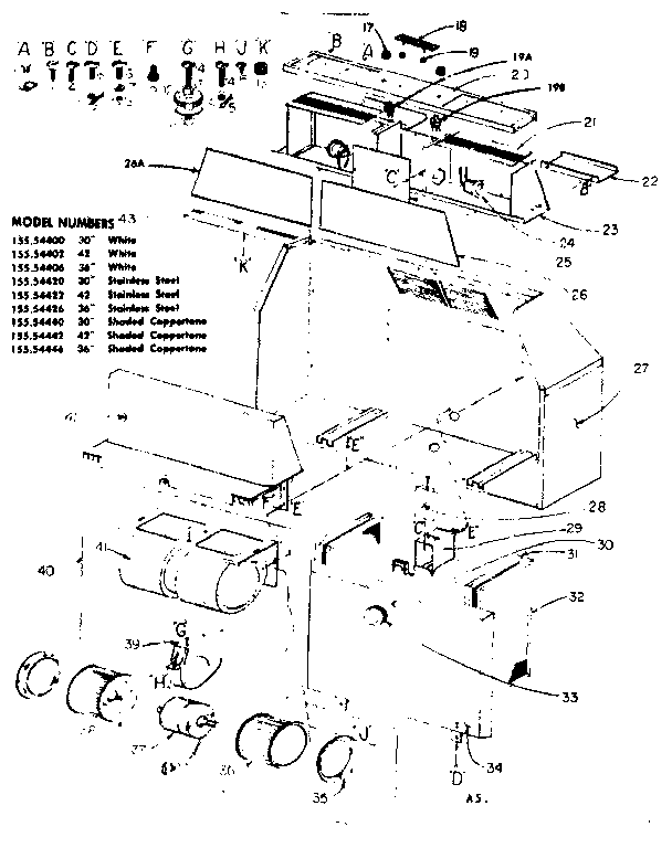 RANGE HOOD ASSEMBLY