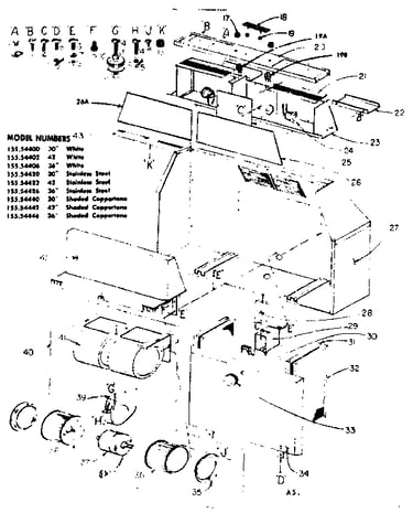 Range hood assembly