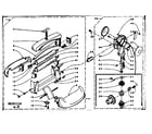 Kenmore 1106501110 wringer & wringer gear case diagram