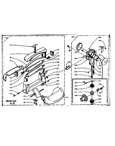 Wringer & wringer gear case