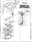 Wringer & wringer gear case assembly